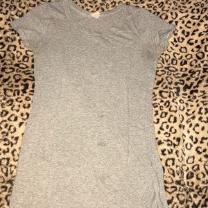 grey dress